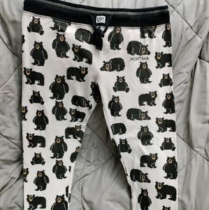 Lazy One Bear Pajama Bottom Size XL